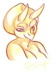 Rating: Questionable Score: 0 Tags: breasts bust_portrait ceratopsian ceratopsid chasmosaurine cherri_topps dinosaur e621 facial_horn female horn jurassic_beauties marginocephalian non-mammal_breasts nose_horn ornithischian portrait prehistoric_species reptile scalie simple_background solo triceratops unknown_artist white_background User: bunchy7s