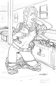 Rating: Explicit Score: 0 Tags: 1girls 2004 alison_r_hart_burnett ammo_pouch barracks bayonet belt breasts breasts_out female female_only foot_locker g.i._joe knife lady_jaye looking_at_viewer military_uniform miravi monochrome nude panties panties_down pants pants_down pussy rule34 shirt_up sketch solo User: bunchy7s