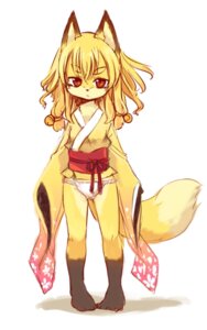 Rating: Safe Score: 0 Tags: anthro asian_clothing barefoot bell biped blonde_hair canid canine clothing e621 east_asian_clothing feet female fox fundoshi fur hair japanese_clothing kemono kimono kishibe koko_(kishibe) long_hair mammal panties red_eyes simple_background solo standing tail underwear white_background yellow_body yellow_fur young young_anthro young_female User: bunchy7s