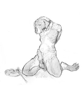 Rating: Explicit Score: 0 Tags: 1boy animal_genitalia animal_penis anthro balls canid canine canine_genitalia canine_penis canis collar domestic_dog e621 genitals half-erect knot knot_in_sheath male male_only mammal monochrome mulefeet mulefoot nude penis penis_tip pose rule34 sheath simple_background solo white_background User: bunchy7s