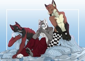 Rating: Safe Score: 0 Tags: abstract_background anthro bed blue_eyes boxers_(clothing) canid canine canis cardinal_(artist) checkered checkered_clothing claws clothing digital_media_(artwork) e621 feet fox fur furniture gradient_background grey_body grey_fur group hindpaw male mammal markings maroon open_mouth pajamas pattern_clothing pawpads paws pillow pillow_fight simple_background teeth underwear wolf User: bunchy7s Rating: Safe Score: 0 Tags: abstract_background anthro bed blue_eyes boxers_(clothing) canid canine canis cardinal_(artist) checkered checkered_clothing claws clothing digital_media_(artwork) e621 feet fox fur furniture gradient_background grey_body grey_fur group hindpaw male mammal markings maroon open_mouth pajamas pattern_clothing pawpads paws pillow pillow_fight simple_background teeth underwear wolf User: bunchy7s