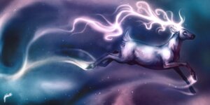 Rating: Safe Score: 0 Tags: 2011 2:1 ambiguous_gender antlers aurora_(phenomenon) black_hooves deer detailed detailed_background e621 feral flying glowing glowing_hooves hooves horn iridescent iridescent_fur johis light_streak mammal peaceful quadruped realistic running signature sky solo star starry_sky User: bunchy7s