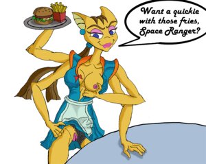 Rating: Explicit Score: 0 Tags: buzz_lightyear_of_star_command disney female nipples rule34 sally_(buzz_lightyear) swift_(artist) tagme User: bunchy7s