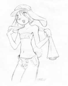 Rating: Safe Score: 0 Tags: 5_fingers anthro baseball_cap bottomwear clothed clothing crossdressing denim denim_bottomwear denim_clothing doxy e621 femboy fingers fur hair hat headgear headwear holding_object holding_towel humanoid_hands jeans lagomorph leporid long_ears looking_at_viewer male mammal monochrome open_mouth pants rabbit short_hair simple_background solo topwear towel traditional_media_(artwork) tube_top white_background y2k_(fashion) young young_anthro young_male User: bunchy7s