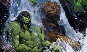 Rating: Safe Score: 0 Tags: bear blizzard_entertainment duo e621 eyes_closed glowing glowing_eyes green_body hair humanoid long_hair male mammal misha_(warcraft) muscular muscular_male nipples ogre ogre_(warcraft) orc outside rexxar smile tusks unknown_artist warcraft water waterfall User: bunchy7s