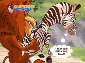 Rating: Explicit Score: 0 Tags: alakay_alex alex_(madagascar) cartoons_network cuntboy cuntboy/male dialogue dreamworks duo e621 english_text equid equine erection felid female furry furry_only genitals intersex interspecies lion looking_back madagascar_(film) madagascar_(series) male male/female male_only mammal marty_(madagascar) marty_the_zebra pantherine penis profanity pussy rule34 sex stripes text unknown_artist vaginal_penetration zebra User: bunchy7s