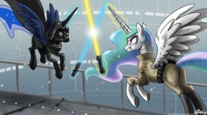 Rating: Safe Score: 0 Tags: 2013 blue_body clothing crossover darth_vader duo e621 equid equine feathered_wings feathers female feral fight friendship_is_magic hair hasbro horn john_joseco lightsaber luke_skywalker mammal melee_weapon multicolored_hair my_little_pony mythological_creature mythological_equine mythology princess princess_celestia_(mlp) princess_luna_(mlp) quadruped royalty star_wars sword tail weapon winged_unicorn wings yellow_lightsaber User: bunchy7s Rating: Safe Score: 0 Tags: 2013 blue_body clothing crossover darth_vader duo e621 equid equine feathered_wings feathers female feral fight friendship_is_magic hair hasbro horn john_joseco lightsaber luke_skywalker mammal melee_weapon multicolored_hair my_little_pony mythological_creature mythological_equine mythology princess princess_celestia_(mlp) princess_luna_(mlp) quadruped royalty star_wars sword tail weapon winged_unicorn wings yellow_lightsaber User: bunchy7s