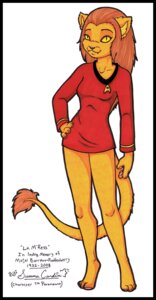 Rating: Safe Score: 0 Tags: 2008 alien anthro barefoot biped black_border border brown_body brown_fur brown_hair caitian clothing cute_fangs dress e621 english_text fangs feet felid female front_view fur hair hand_on_hip hi_res long_hair looking_at_viewer m'ress mammal pawpads short_dress simple_background smile solo standing star_trek star_trek_the_animated_series starfleet_insignia summer_cardin tail tan_body tan_fur teeth text traditional_media_(artwork) uniform white_background yellow_sclera User: bunchy7s Rating: Safe Score: 0 Tags: 2008 alien anthro barefoot biped black_border border brown_body brown_fur brown_hair caitian clothing cute_fangs dress e621 english_text fangs feet felid female front_view fur hair hand_on_hip hi_res long_hair looking_at_viewer m'ress mammal pawpads short_dress simple_background smile solo standing star_trek star_trek_the_animated_series starfleet_insignia summer_cardin tail tan_body tan_fur teeth text traditional_media_(artwork) uniform white_background yellow_sclera User: bunchy7s