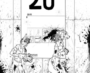 Rating: Questionable Score: 0 Tags: anthro black_and_white blood bodily_fluids canid canine canis dessert duo e621 english_text felid feline female food glass hair kyuushi long_hair lynx machine male male/female mammal mi monochrome portal_(series) portal_gun scared sign standing tail test_chamber text turret valve valve_corporation walking weapon wolf wounded User: bunchy7s