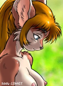 Rating: Questionable Score: 0 Tags: 2006 anthro areola blue_eyes breasts brown_body brown_fur brown_hair clothed clothing dr_comet e621 female fur hair nipples simple_background solo text topless unknown_species User: bunchy7s Rating: Questionable Score: 0 Tags: 2006 anthro areola blue_eyes breasts brown_body brown_fur brown_hair clothed clothing dr_comet e621 female fur hair nipples simple_background solo text topless unknown_species User: bunchy7s