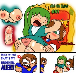 Rating: Explicit Score: 0 Tags: alex_kidd alex_kidd_(character) angry crown cum egle english_text female green_hair lora penetration rule34 sega sex tagme text thewill white_background User: bunchy7s