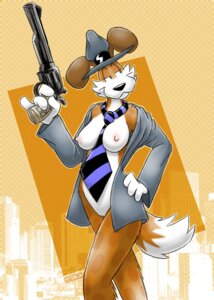 Rating: Explicit Score: 0 Tags: 2008 accessory anthro bottomless breasts canid canine clothed clothing cosplay digital_media_(artwork) e621 female genitals gun handgun hat headgear headwear mammal necktie nipples open_clothing open_shirt open_topwear portzebie ranged_weapon revolver rhapsody_bloom sam_and_max shirt solo tail topwear unprofessional_behavior vulva weapon User: bunchy7s