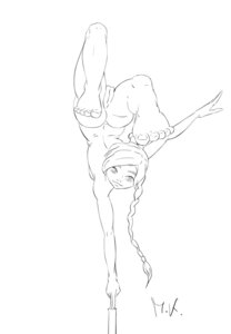 Rating: Explicit Score: 0 Tags: 1girls artistic_nude artistic_nudity avatar_legends avatar_the_last_airbender backbend black_and_white contortion female female_only fire_nation hairless_pussy handstand human looking_at_viewer maria_k pussy rule34 serene smile solo straight_hair ty_lee User: bunchy7s