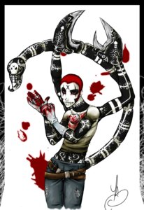 Rating: Explicit Score: 0 Tags: alternative_fashion animal_humanoid arachnid arachnid_humanoid arthropod arthropod_humanoid belt black_body black_skin blood blood_on_clothing blood_on_hand bodily_fluids bottomwear clothed clothing e621 fully_clothed glamfur gloves gore goth hair handwear humanoid laur looking_at_viewer male mask melaleuca pants raised_tail red_hair red_sclera scorpion_humanoid shirt short_hair simple_background solo stinger tail tattoo topwear white_background white_body white_skin wounded User: bunchy7s