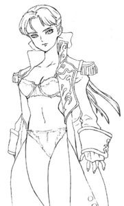 Rating: Questionable Score: 0 Tags: 1girls artist_request belly bra breasts coat female female_only gundam gundam_wing human long_hair monochrome navel panties relena_peacecraft round_ears rule34 solo tagme underwear User: bunchy7s