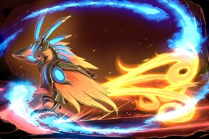 Rating: Safe Score: 0 Tags: 3:2 absurd_res ambiguous_gender armor avian beak blue_eyes blue_fire claws colored_fire e621 european_mythology fadingsky feathered_wings feathers fire glowing glowing_body glowing_feathers glowing_tail greek_mythology hi_res horus_(puzzle_and_dragons) looking_at_viewer mythological_avian mythological_bird mythological_creature mythological_firebird mythology open_mouth orange_body orange_feathers phoenix puzzle_and_dragons solo tail wings User: bunchy7s