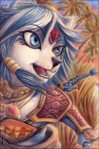 Rating: Safe Score: 0 Tags: 2:3 anthro blue_body blue_fur blue_hair bust_portrait canid canine e621 female fox fur hair hi_res ignisduwarn krystal_(star_fox) mammal nintendo portrait solo star_fox white_body white_fur User: bunchy7s