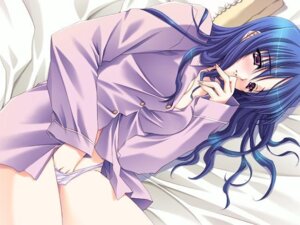 Rating: Explicit Score: 0 Tags: bed blue_hair bottomless carnelian female hand_in_panties long_hair masturbation nasu_setsuka night_demon panties purple_eyes rule34 solo underwear white_panties User: bunchy7s