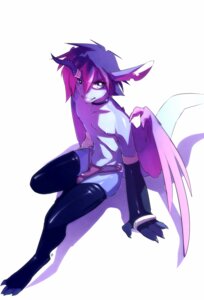 Rating: Questionable Score: 0 Tags: anthro blue_eyes clothed clothing collar cosmos_(peritian) dragon e621 feathered_dragon feathered_scalie feathered_wings feathers footwear gloves hair handwear horn latex legwear looking_at_viewer male multicolored_hair mythological_creature mythological_scalie mythology peritian pink_body pink_hair purple_body purple_hair rape_face scalie simple_background smile socks solo stockings tail thong toeless_footwear toeless_socks topless underwear unigan white_background wings User: bunchy7s