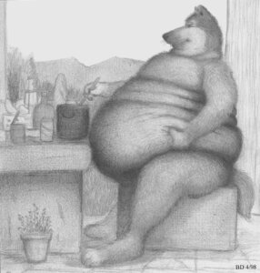 Rating: Safe Score: 0 Tags: 1998 anthro bd belly belly_overhang big_belly canid canine canis detailed detailed_background domestic_dog e621 food love_handles male mammal meal monochrome nude obese obese_anthro obese_male overweight overweight_anthro overweight_male solo tail toony User: bunchy7s Rating: Safe Score: 0 Tags: 1998 anthro bd belly belly_overhang big_belly canid canine canis detailed detailed_background domestic_dog e621 food love_handles male mammal meal monochrome nude obese obese_anthro obese_male overweight overweight_anthro overweight_male solo tail toony User: bunchy7s