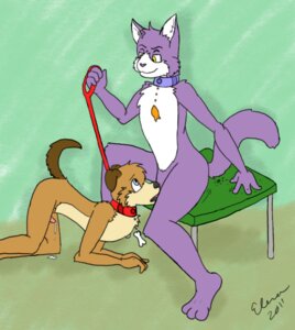 Rating: Explicit Score: 0 Tags: 2011 anthro bdsm bodily_fluids bondage boobytrapzap bound canid canine canis cum domestic_cat domestic_dog dominant duo e621 erection felid feline felis female genital_fluids genitals grape_jelly_(housepets!) holding_leash holding_object housepets! leash male male/female mammal nude peanut_butter_(housepets!) penis precum sex submissive submissive_male tail User: bunchy7s