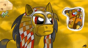 Rating: Questionable Score: 0 Tags: 2012 adventure atrademonica blood bodily_fluids duo e621 equid equine fan_character female feral hasbro hi_res horse humor male mammal my_little_pony pony pun quadruped sad tail tears tragedy User: bunchy7s