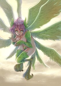 Rating: Questionable Score: 0 Tags: avian breasts cloud digitigrade e621 european_mythology feathered_wings feathers female flying ganbanman greek_mythology green_eyes hair harpy multi_wing mythological_avian mythological_creature mythology nude outside pink_hair pubes red_eyes sky skyscape solo wings User: bunchy7s