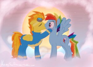 Rating: Safe Score: 0 Tags: blue_body blue_feathers blue_fur blush clothed clothing cloud crossgender cutie_mark duo e621 equid equine eyes_closed eyewear feathered_wings feathers feral friendship_is_magic ftm_crossgender fur goggles hair hasbro kaczy kiss_on_lips kissing male male/male mammal multicolored_hair multicolored_tail my_little_pony mythological_creature mythological_equine mythology orange_hair pegasus purple_eyes rainbow_dash_(mlp) rainbow_hair rainbow_tail romantic romantic_ambiance side_view spitfire_(mlp) tail unavailable_at_source wing_boner wings wonderbolts_(mlp) User: bunchy7s