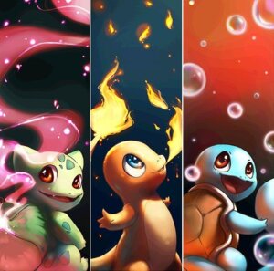 Rating: Safe Score: 0 Tags: ambiguous_gender blue_body blue_skin bulbasaur charmander e621 feral fire flaming_tail generation_1_pokemon group looking_back low_res nintendo open_mouth orange_body orange_skin pokemon pokemon_(species) red_eyes shell sitting smile squirtle starter_trio tail unknown_artist User: bunchy7s