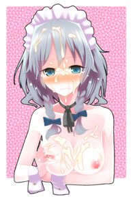 Rating: Explicit Score: 0 Tags: braid breasts cum cum_on_body cum_on_breasts cum_on_upper_body female kakei nipples rule34 sakuya_izayoi short_hair silver_hair touhou twin_braids User: bunchy7s