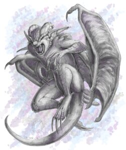 Rating: Safe Score: 0 Tags: acidapluvia anthro bat_wings claws e621 fangs gargoyle grey_body grey_scales horn humanoid humanoid_pointy_ears male membrane_(anatomy) membranous_wings monster nude open_mouth pointy_ears scales simple_background solo tail teeth tongue wings User: bunchy7s