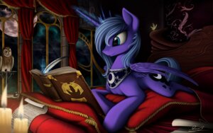 Rating: Safe Score: 0 Tags: 2014 aura_borealis avian bed bird blue_body blue_eyes blue_feathers blue_fur blue_hair book candle candlelight collar crown curtains cutie_mark e621 equid equine feathered_wings feathers female feral fire friendship_is_magic fur furniture hair hasbro headgear hi_res horn inkwell light long_hair mammal mane moon mountain my_little_pony mythological_creature mythological_equine mythology night owl pillow plant princess_luna_(mlp) rock scroll signature smile solo star tassels tree window winged_unicorn wings wood writing_text yakovlev-vad yellow_eyes User: bunchy7s