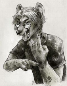 Rating: Safe Score: 0 Tags: 2013 anthro e621 eyewear fangs glasses hair harag hyena looking_at_viewer male mammal monochrome open_mouth short_hair solo spotted_hyena teeth tongue tongue_out traditional_media_(artwork) User: bunchy7s Rating: Safe Score: 0 Tags: 2013 anthro e621 eyewear fangs glasses hair harag hyena looking_at_viewer male mammal monochrome open_mouth short_hair solo spotted_hyena teeth tongue tongue_out traditional_media_(artwork) User: bunchy7s