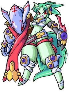 Rating: Safe Score: 0 Tags: 3:4 anthro armor digital_media_(artwork) duo e621 felid female low_res machine mammal mecha oekaki ramu tail toysaurer User: bunchy7s