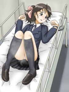 Rating: Explicit Score: 0 Tags: bed black_socks bondage brown_hair censored female footwear handcuffs humiliation knee_socks kneehighs kneesocks loafers ponytail rule34 school_uniform schoolgirl shoes socks solo tied_hair User: bunchy7s