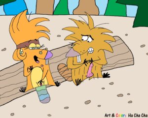 Rating: Explicit Score: 0 Tags: angry_beavers anthro beaver female furry ha_cha_cha male nickelodeon norbert rodent rule34 tagme treeflower User: bunchy7s