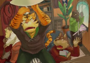 Rating: Safe Score: 0 Tags: anthro bear canid canine canis cleaning clothed clothing e621 felid fur group hair inside male mammal matomonstera pantherine tail tiger wolf User: bunchy7s Rating: Safe Score: 0 Tags: anthro bear canid canine canis cleaning clothed clothing e621 felid fur group hair inside male mammal matomonstera pantherine tail tiger wolf User: bunchy7s