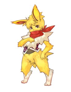 Rating: Safe Score: 0 Tags: ambiguous_gender anthro anthrofied e621 eeveelution generation_1_pokemon hi_res jolteon kosian nintendo pokemon pokemon_(species) pokemorph red_eyes simple_background solo white_background User: bunchy7s