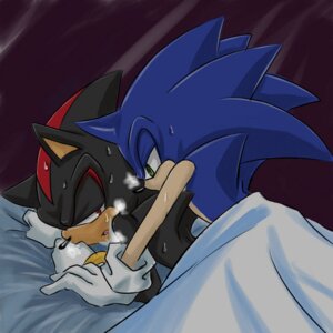 Rating: Explicit Score: 0 Tags: 1:1 anal anal_penetration anthro anthro_on_anthro bed bedding black_body black_fur black_nose blanket blue_body blue_fur bodily_fluids clothing duo e621 eulipotyphlan from_behind_position front_view fur furniture garugirosonicshadow gloves green_eyes half-closed_eyes handwear hedgehog inside looking_back male male/male male_penetrated male_penetrating male_penetrating_male mammal narrowed_eyes on_bed open_mouth penetration red_eyes sega sex shadow_the_hedgehog sonic_the_hedgehog sonic_the_hedgehog_(series) sweat under_covers white_clothing white_gloves white_handwear User: bunchy7s