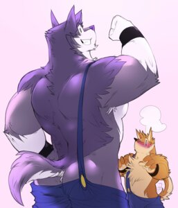 Rating: Questionable Score: 0 Tags: 2014 anthro armpit_hair biceps big_butt big_muscles black_nose blush body_hair brown_body brown_fur butt caleb_(kokuhane) canid canine canis chest_tuft clothed clothing domestic_dog duo e621 flexing fur grin happy husky kokukokuboo looking_at_viewer looking_back male mammal muscular muscular_male nordic_sled_dog overalls paws pecs personal_escort pose seductive simple_background smile spitz standing stripper suspenders tan_body tan_fur teeth topless tuft wolf wristband wuffle wuffle_(webcomic) User: bunchy7s