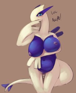 Rating: Questionable Score: 0 Tags: anthro anthrofied avian big_breasts biped blue_eyes blush breast_rest breasts curvy_figure denied digital_media_(artwork) e621 female generation_2_pokemon glistening legendary_pokemon looking_at_viewer lugia nintendo nipples non-mammal_breasts non-mammal_nipples nude pokemon pokemon_(species) pokemorph simple_background solo standing tail theboogie voluptuous wide_hips User: bunchy7s