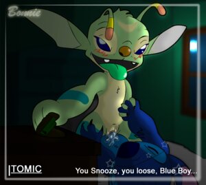 Rating: Explicit Score: 0 Tags: alien antennae_(anatomy) arm_markings blue_body blue_eyes blue_fur blue_nose blush bodily_fluids bonnie_(lilo_and_stitch) character_name chest_tuft claws cowgirl_position cum dipstick_antennae disney duo e621 english_text erection experiment_(lilo_and_stitch) eyes_closed facial_markings female female_on_top female_penetrated forehead_markings from_front_position fur genital_fluids genitals green_tongue head_markings head_tuft itomic leg_markings lilo_and_stitch male male/female male_on_bottom male_penetrating male_penetrating_female markings multicolored_antennae on_bottom on_top open_mouth penetration penile penile_penetration penis penis_in_vagina sex stitch_(lilo_and_stitch) straddling text tongue tongue_out tuft vaginal vaginal_penetration vulva window User: bunchy7s