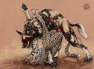 Rating: Explicit Score: 0 Tags: 2008 2boys african_wild_dog animal_genitalia animal_penis anthro ass blotch canine canine_genitalia canine_penis cheetah claws feet feline fur furry gay imminent_knotting interspecies knot male male_only markings pawpads paws penis rough rule34 sheath teeth yaoi User: bunchy7s