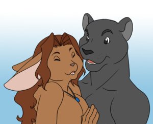 Rating: Safe Score: 0 Tags: 5_fingers anthro big_breasts black_eyes black_nose breasts brown_hair bust_portrait duo e621 eyes_closed felid female fingers flat_colors fur gradient_background grey_body grey_fur hair hand_on_chest holly_marie_ogburn jewelry lagomorph leporid long_ears looking_at_another low_res male mammal necklace nude open_mouth pantherine portrait rabbit romantic romantic_couple simple_background User: bunchy7s Rating: Safe Score: 0 Tags: 5_fingers anthro big_breasts black_eyes black_nose breasts brown_hair bust_portrait duo e621 eyes_closed felid female fingers flat_colors fur gradient_background grey_body grey_fur hair hand_on_chest holly_marie_ogburn jewelry lagomorph leporid long_ears looking_at_another low_res male mammal necklace nude open_mouth pantherine portrait rabbit romantic romantic_couple simple_background User: bunchy7s