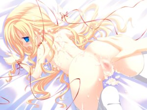 Rating: Explicit Score: 0 Tags: 1boy 1girls anus arietta_(lyrical_lyric) back bed blonde_hair blue_eyes blush censored chikotam clitoris cum cum_in_pussy female game_cg highres long_hair lyrical_lyric male nude pillow pussy pussy_juice rule34 solo_focus straight sweat tears thighhighs urethra User: bunchy7s