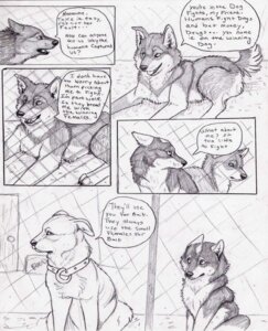 Rating: Safe Score: 0 Tags: ambiguous_gender canid canine canis comic coop_(wrng) dialogue digitigrade e621 english_text feral fur graphite_(artwork) greyscale group mammal monochrome natsume_(wrng) natsumewolf oz_(wrng) quadruped rikku tail text traditional_media_(artwork) wolf wolf's_rain wolf's_rain_next_generation User: bunchy7s