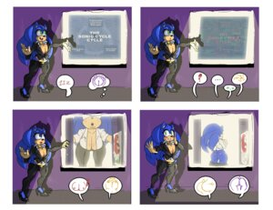 Rating: Questionable Score: 0 Tags: 2013 anthro big_breasts big_butt blue_hair breasts butt cleavage clothed clothing crossgender digital_media_(artwork) e621 ellipsis eulipotyphlan female footwear green_eyes group hair hedgehog high_heels long_hair mammal missphase nipples oops question_mark recording sega shoes skimpy solo_focus sonic_the_hedgehog sonic_the_hedgehog_(series) undressing unprofessional_behavior voyeur work User: bunchy7s