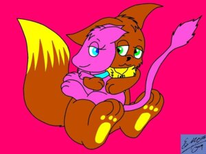 Rating: Safe Score: 0 Tags: 2009 4:3 brown_hair canid canine dipstick_tail duo e621 eevee female feral generation_1_pokemon green_eyes hair hug legendary_pokemon male mammal markings marquis2007 marquis_the_eevee mew_(pokemon) nintendo paws pokemon pokemon_(species) tail tail_markings User: bunchy7s