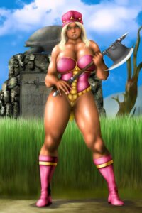 Rating: Questionable Score: 0 Tags: areola axe blonde_hair blue_eyes boots breasts cleavage color earrings evil_lady female female_only front_view golden_axe happy hat human large_breasts long_hair looking_away muscular muscular_female nipples outdoors pale_skin platinum_blonde_hair rule34 see-through sideboob smile solo tan_skin thick_thighs thighs weapon User: bunchy7s