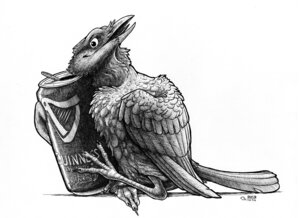 Rating: Safe Score: 0 Tags: 2012 alcohol ambiguous_gender avian beak beer beverage bird bombird can container corvid corvus_(genus) crow e621 feral food greyscale guinness monochrome oscine passerine raven rictal_bristles simple_background sketch solo white_background User: bunchy7s Rating: Safe Score: 0 Tags: 2012 alcohol ambiguous_gender avian beak beer beverage bird bombird can container corvid corvus_(genus) crow e621 feral food greyscale guinness monochrome oscine passerine raven rictal_bristles simple_background sketch solo white_background User: bunchy7s